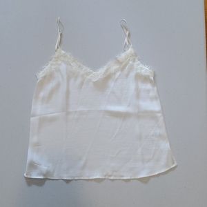 Nordstrom BP Lace Trim Satin Cami